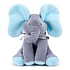 Plush Peekaboo Elephant Blue