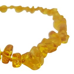 Amber Teething Necklace  –  Honey