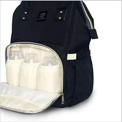 Backpack baby diaper bag (black)