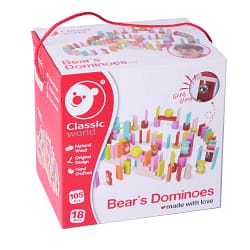 Classic World – Bear’s Dominoes – 109pcs