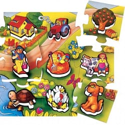 Ryan’s Room Floor Puzzle In the country – 24pc