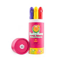 Jar Meló – Silky Crayon Washable Baby Roo – 6 Colours